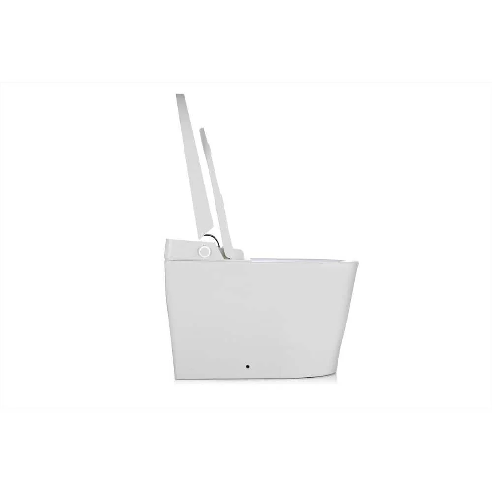 Alpha Bidet UXT Pearl 1.28 GPF Elongated Smart Toilet With Next Gen Bidet Tech, White - Image 5