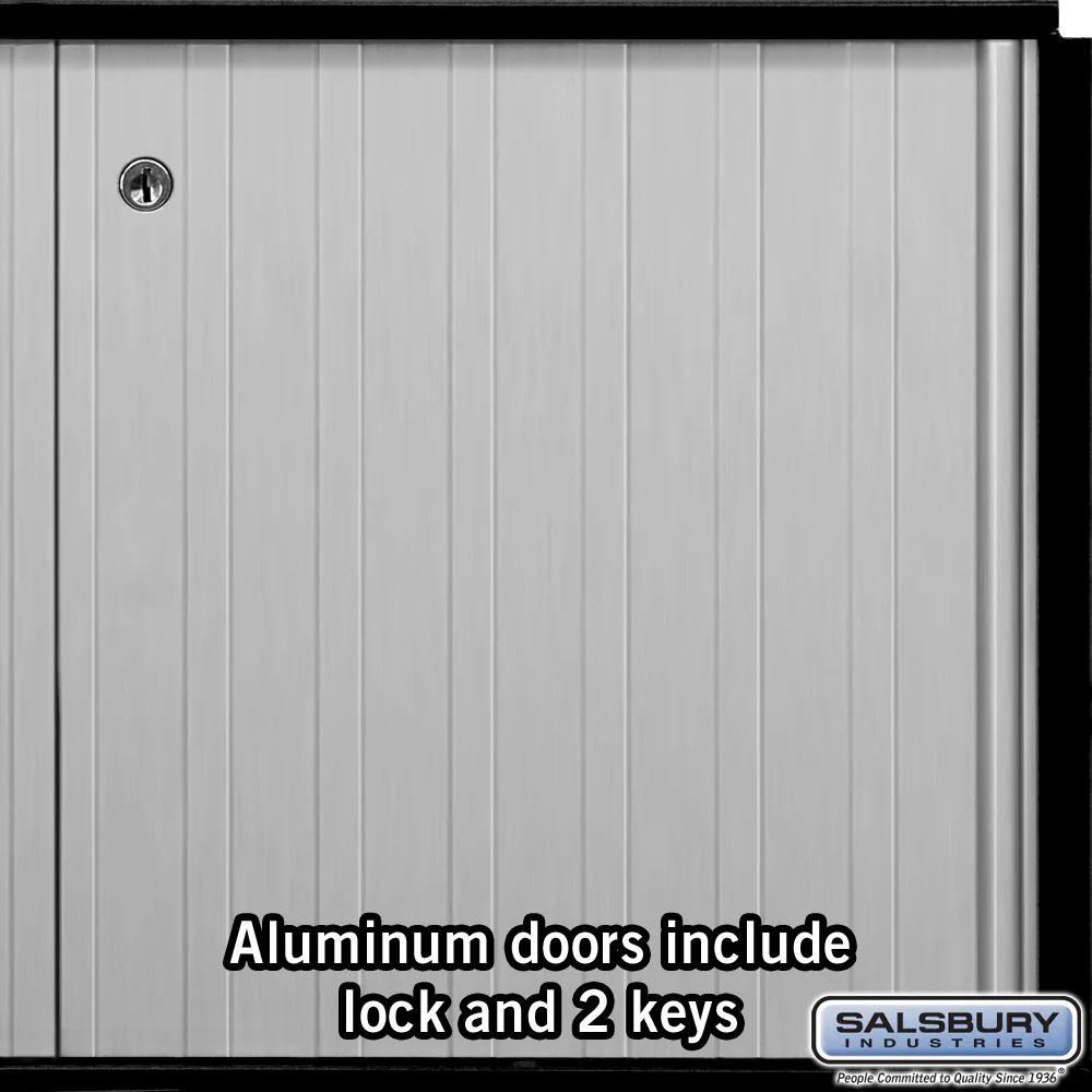 Aluminum Mailbox - 1 Door - Rack Ladder System - Image 3