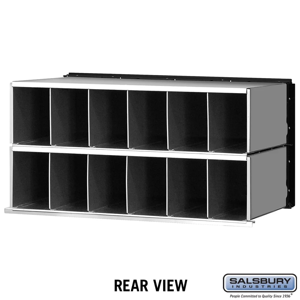 Aluminum Mailbox with 12 Doors and Combination Locks - Image 2