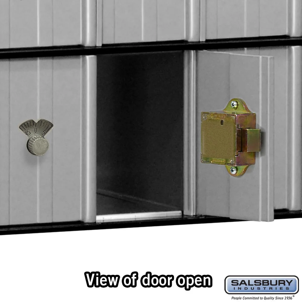 Aluminum Mailbox with 12 Doors and Combination Locks - Image 4