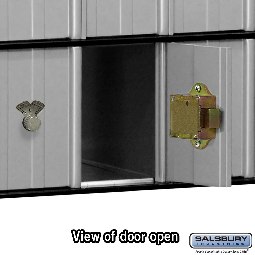 Aluminum Mailbox with 12 Doors and Combination Locks - Image 4