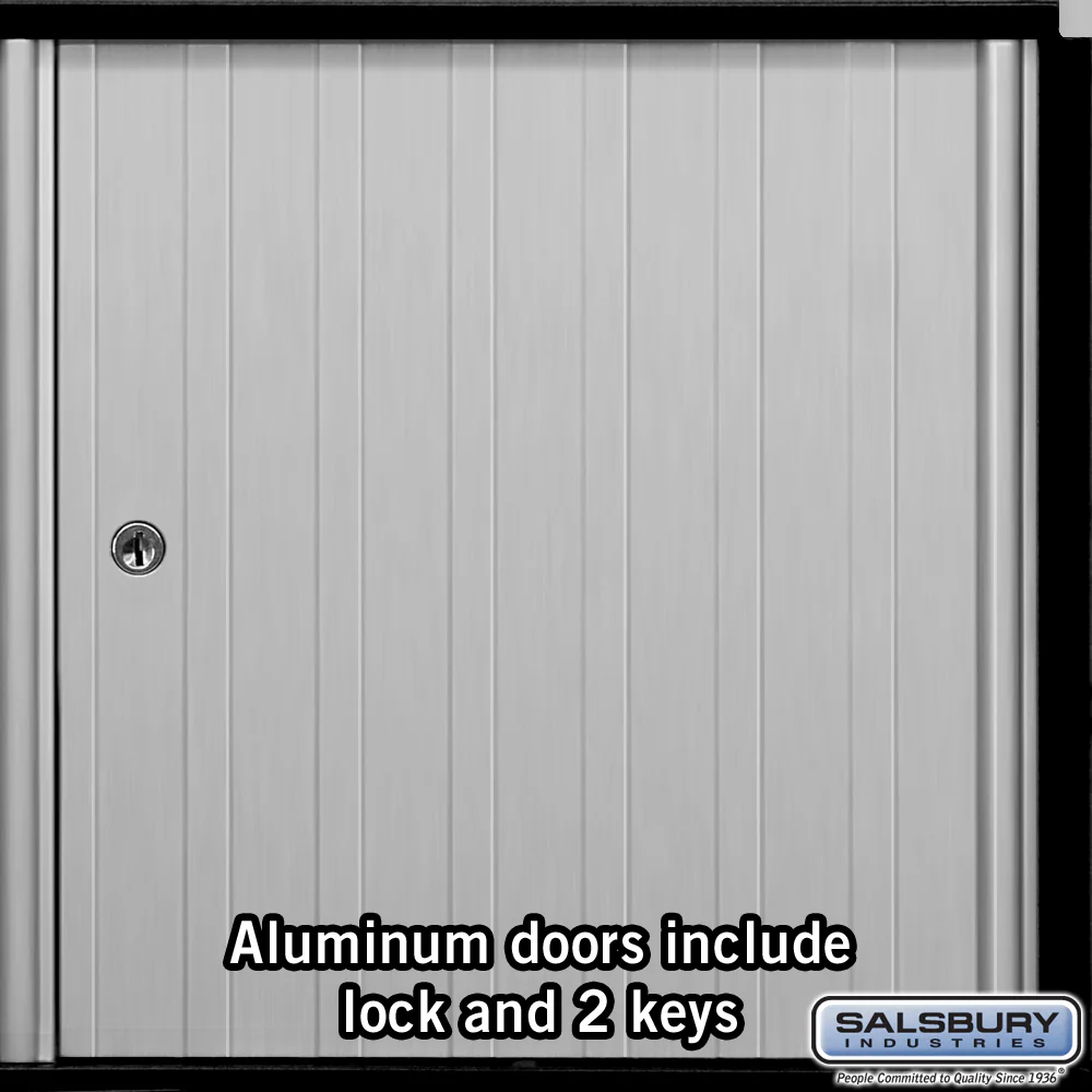 Aluminum Mailbox with 2 Doors - Rack Ladder System - Image 3