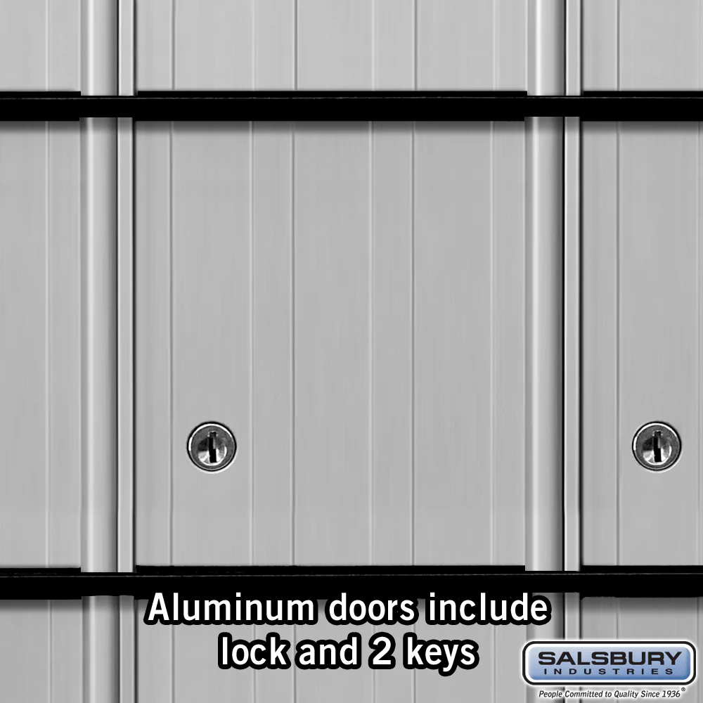 Aluminum Mailbox with 20 Doors - Rear Loading System - Image 3