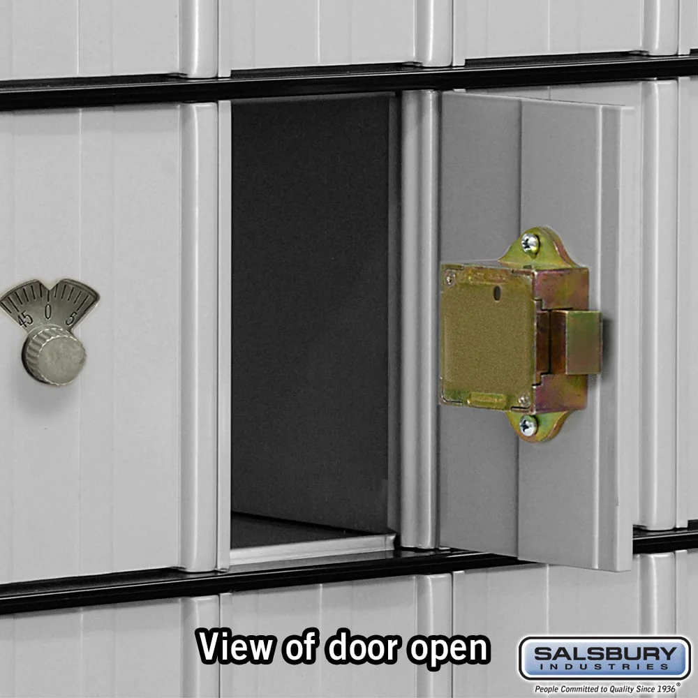 Aluminum Mailbox with 30 Combination Lock Doors - Rear Loading System - Image 4