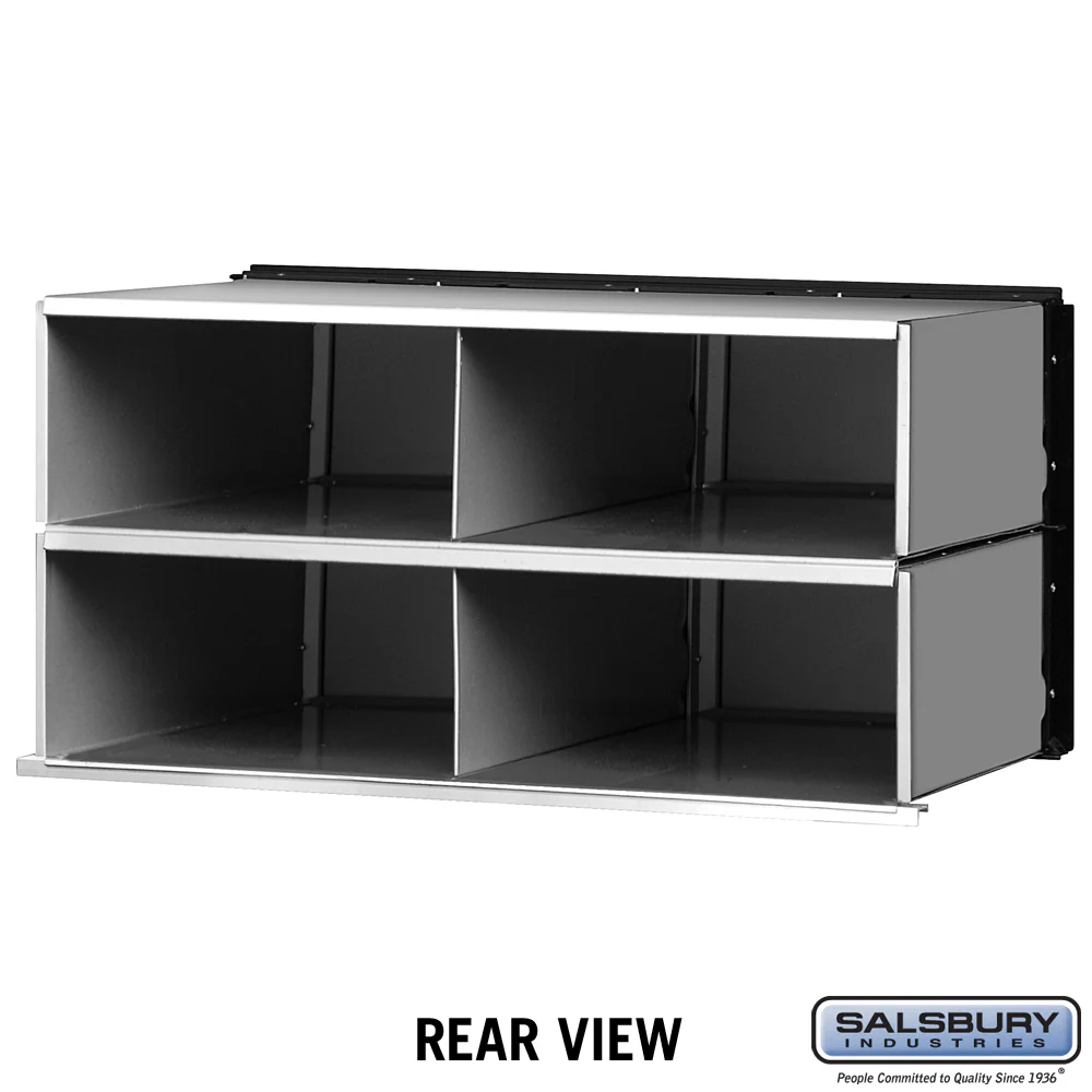 Aluminum Mailbox with 4 Doors for Rack Ladder System - Image 2