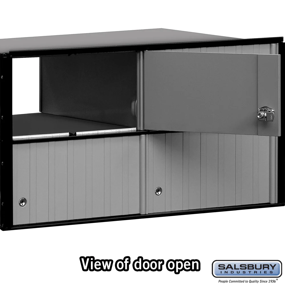 Aluminum Mailbox with 4 Doors for Rack Ladder System - Image 4