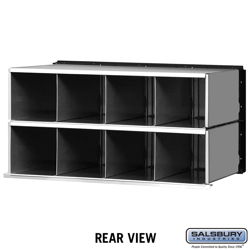 Aluminum Mailbox with 8 Doors and Combination Locks - Image 2