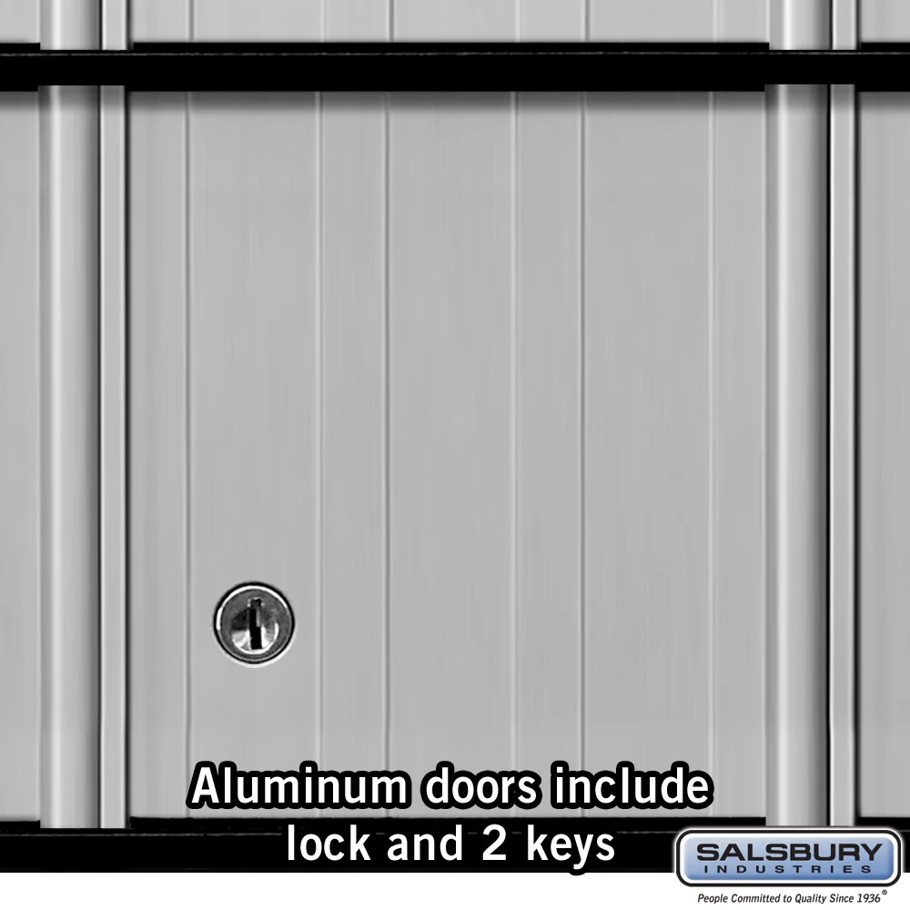 Aluminum Mailbox with 8 Doors - Rack Ladder System - Image 3