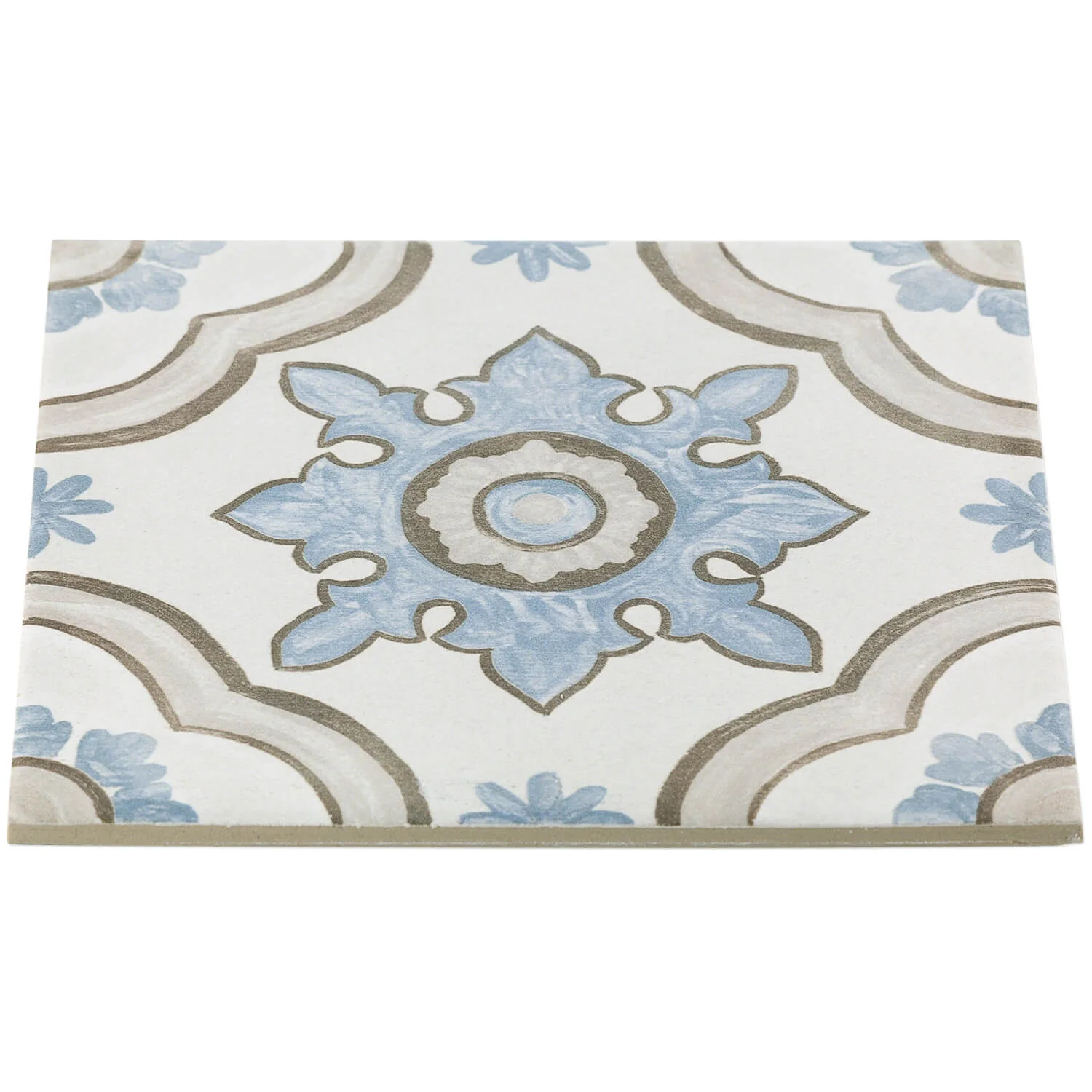 Amadora Basma Multicolor 8x8 Matte Porcelain Tile - Lux Tile - Image 3