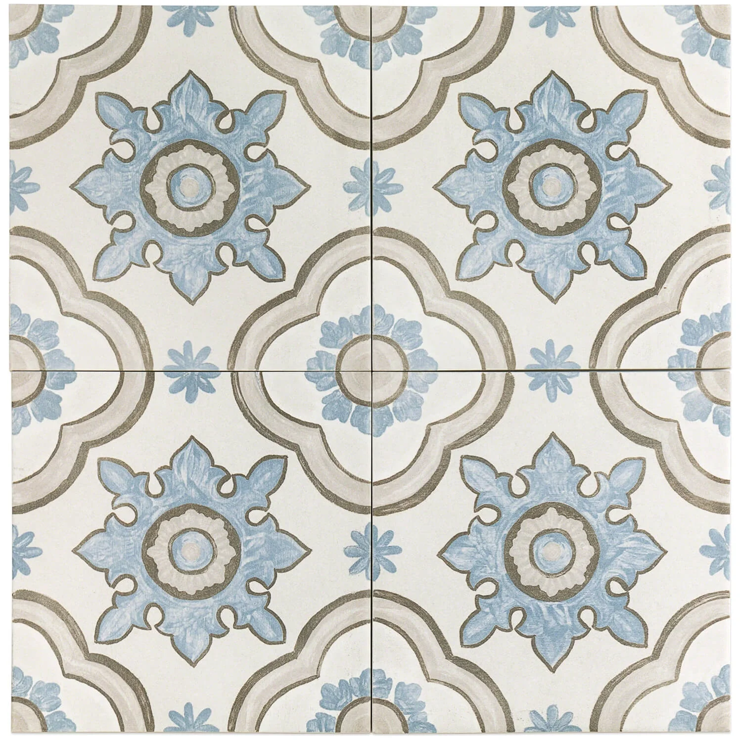 Amadora Basma Multicolor 8x8 Matte Porcelain Tile - Lux Tile - Image 4