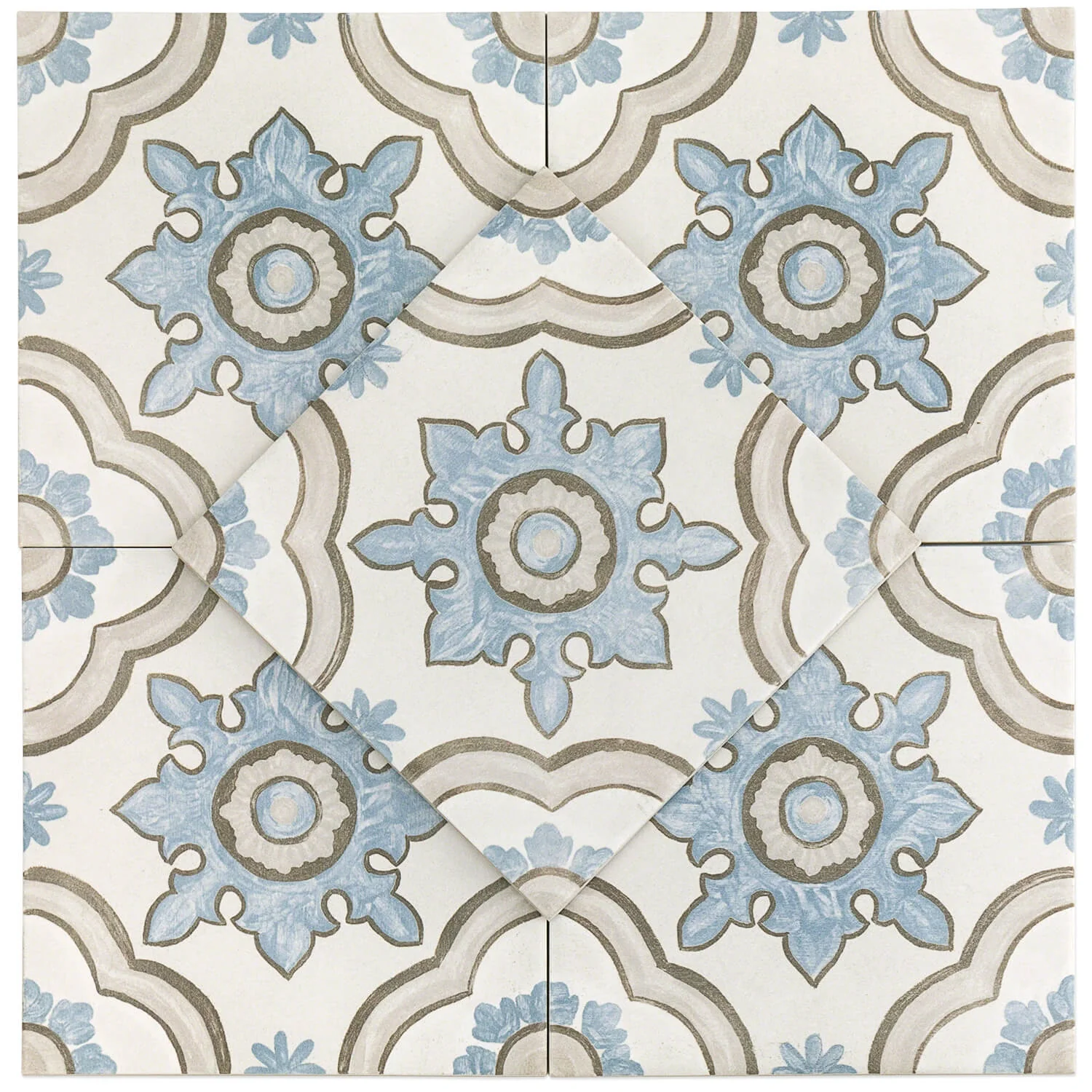 Amadora Basma Multicolor 8x8 Matte Porcelain Tile - Lux Tile - Image 5