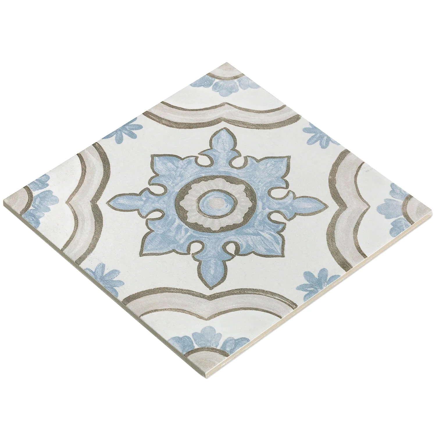 Amadora Basma Multicolor 8x8 Matte Porcelain Tile - Lux Tile - Image 7
