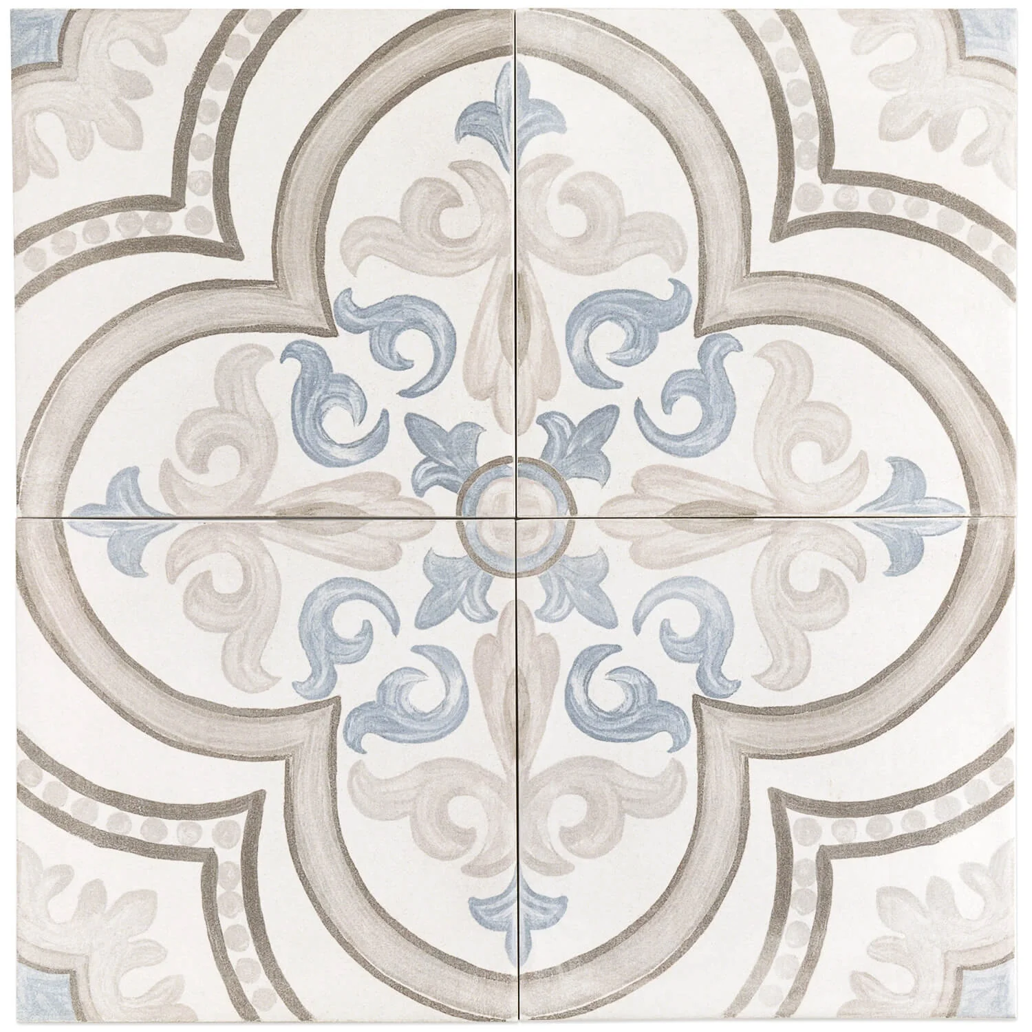 Amadora Daiza Multicolor 8x8 Matte Porcelain Tile - Lux Tile - Image 3