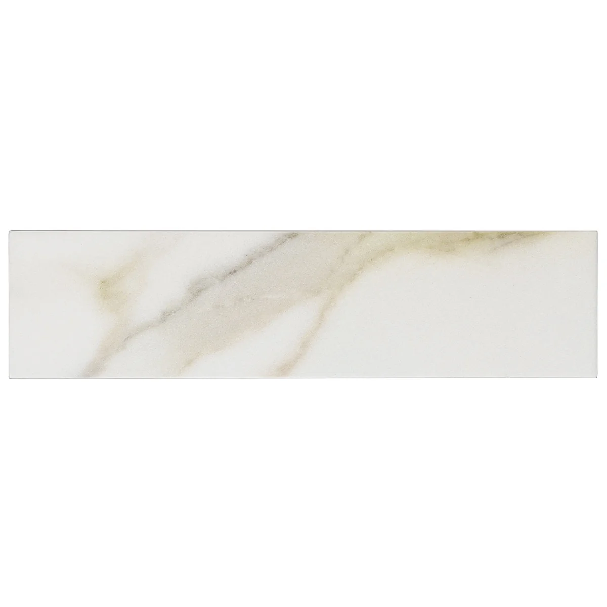 Amalfi Calacatta Matte Ceramic Subway Tile 3x12 - Lux Tile - Image 3