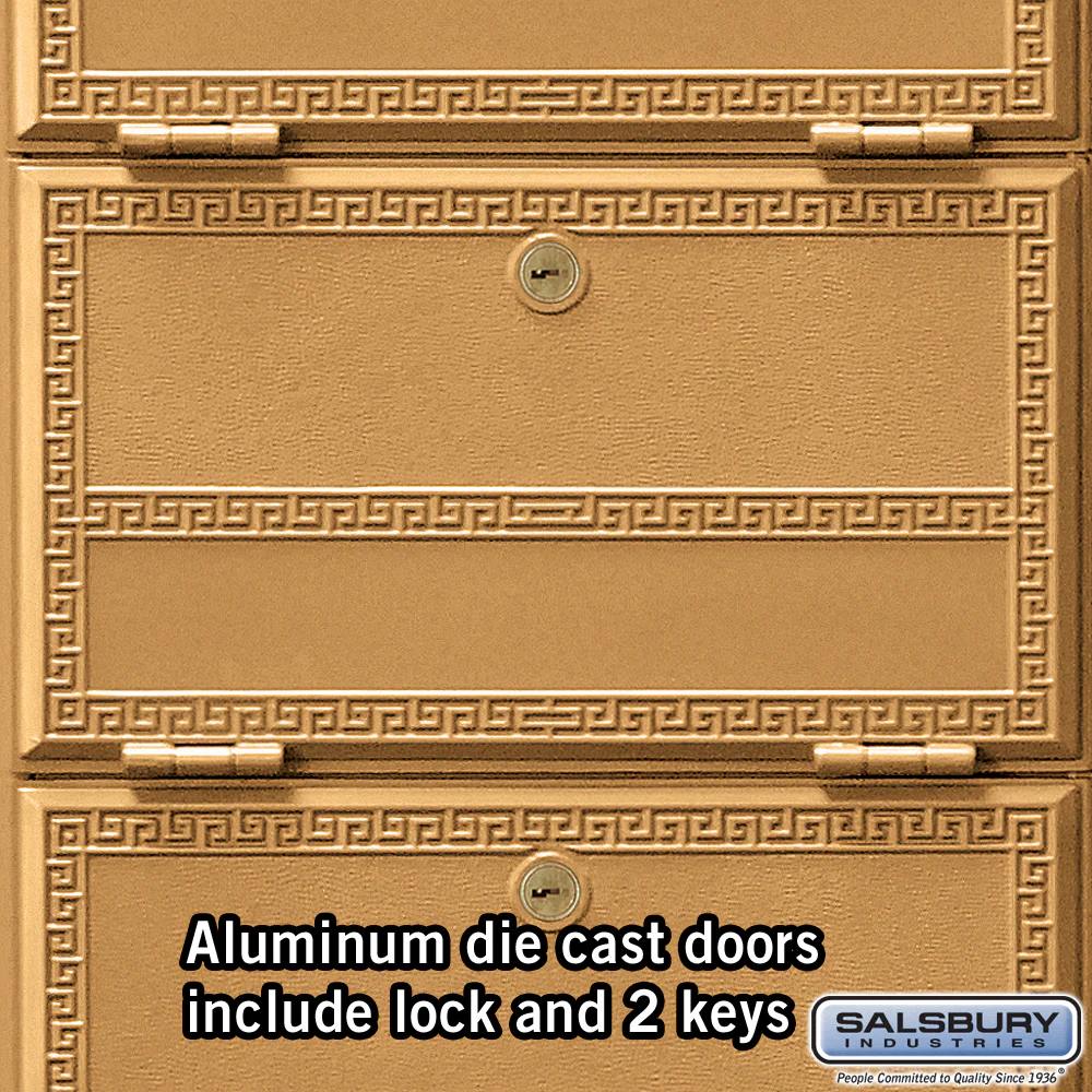 Americana Mailbox with 8 Rear Loading Doors - Image 3