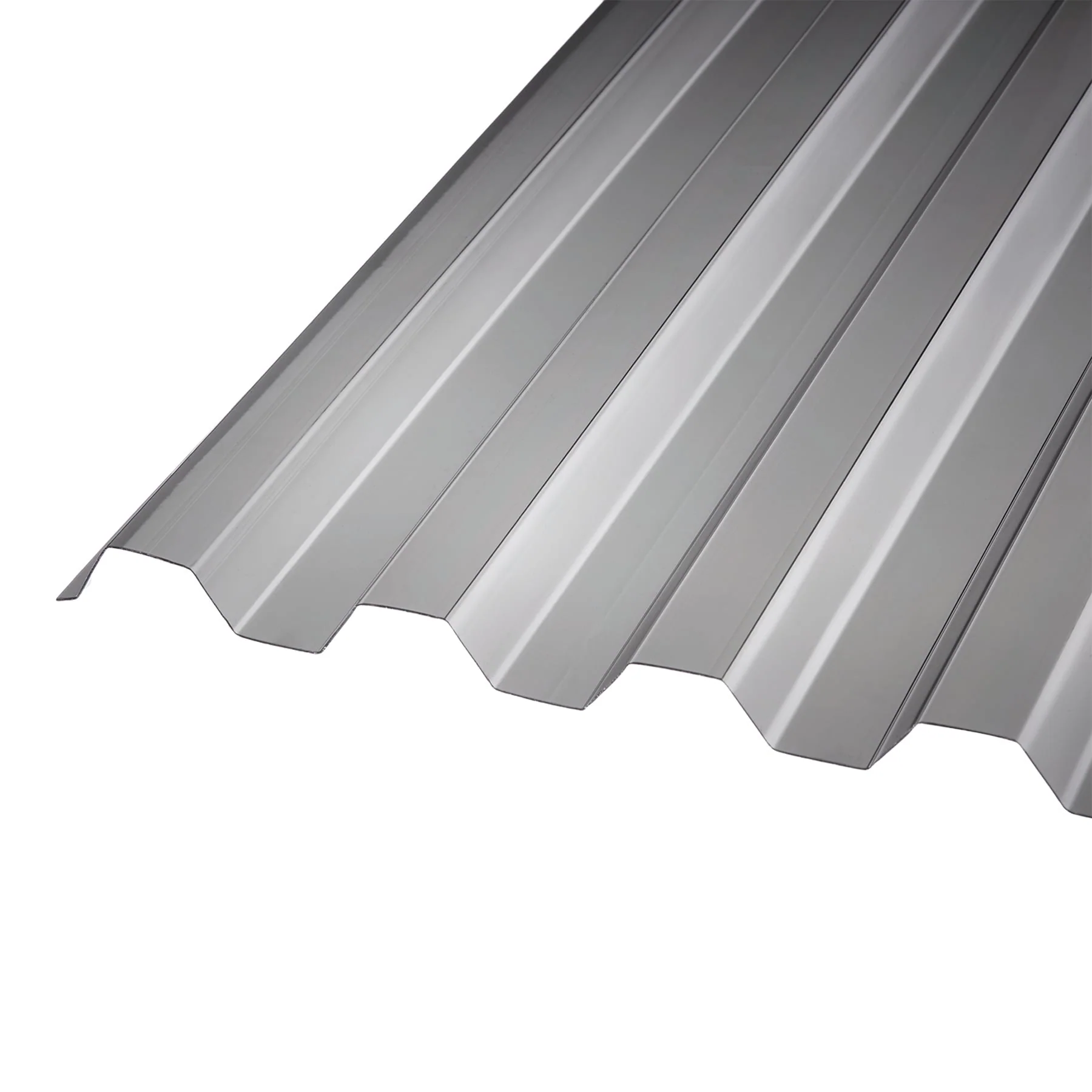 AmeriLux International CoverLite 2.16-ft x 8-ft Corrugated Smoke Polycarbonate Roof Panel