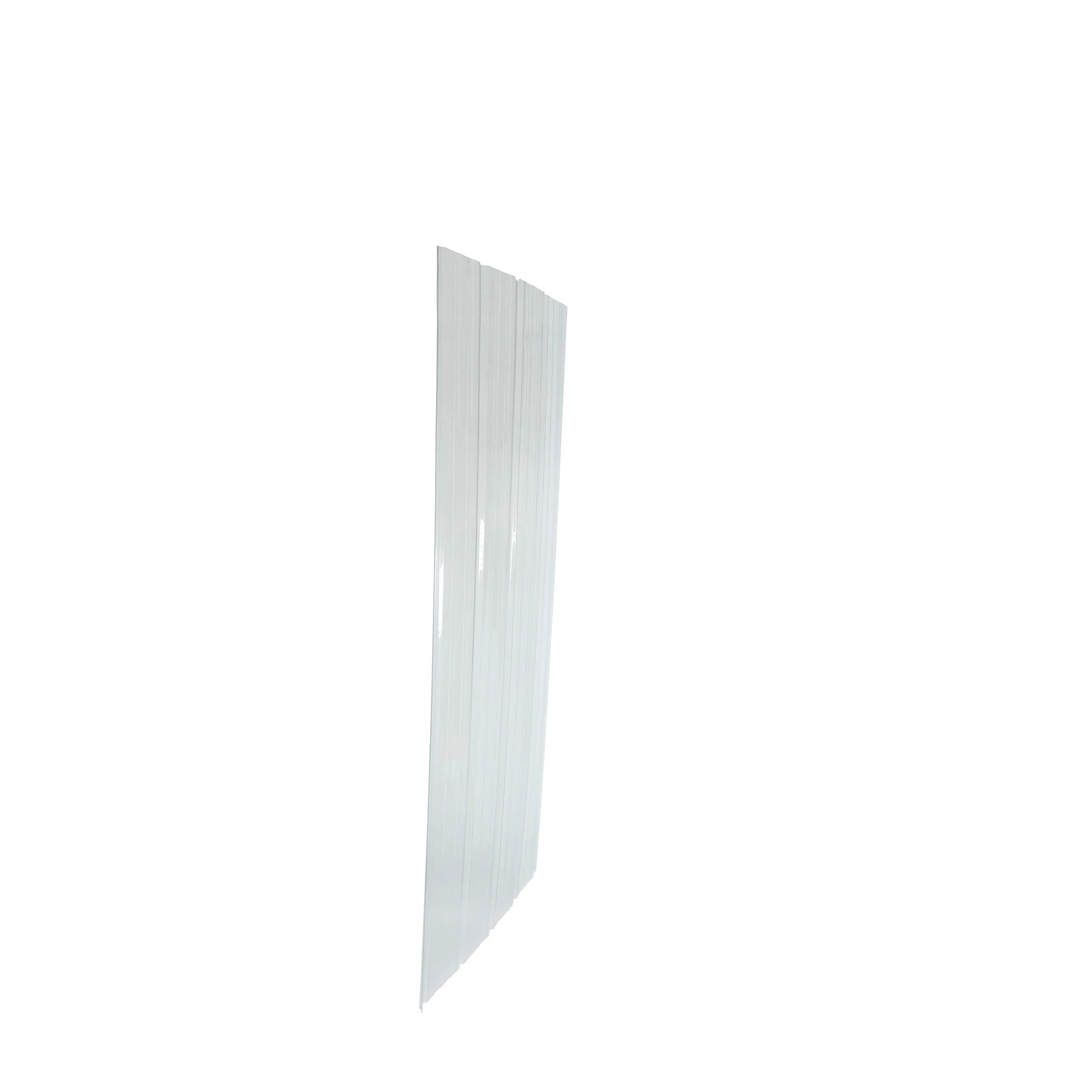 AmeriLux International MR 9 in. 3.16-ft x 8-ft Corrugated Clear Polycarbonate Roof Panel - Image 3