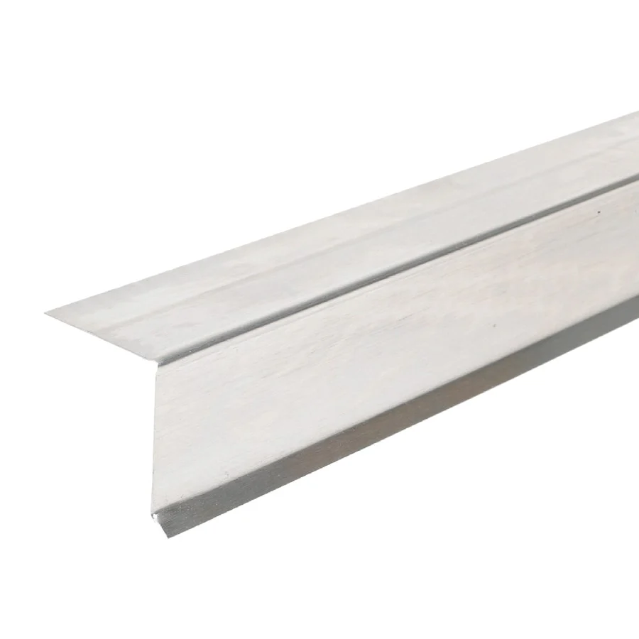 Amerimax C3 1.38-in x 10-ft Unpainted Galvanized Steel Drip Edge