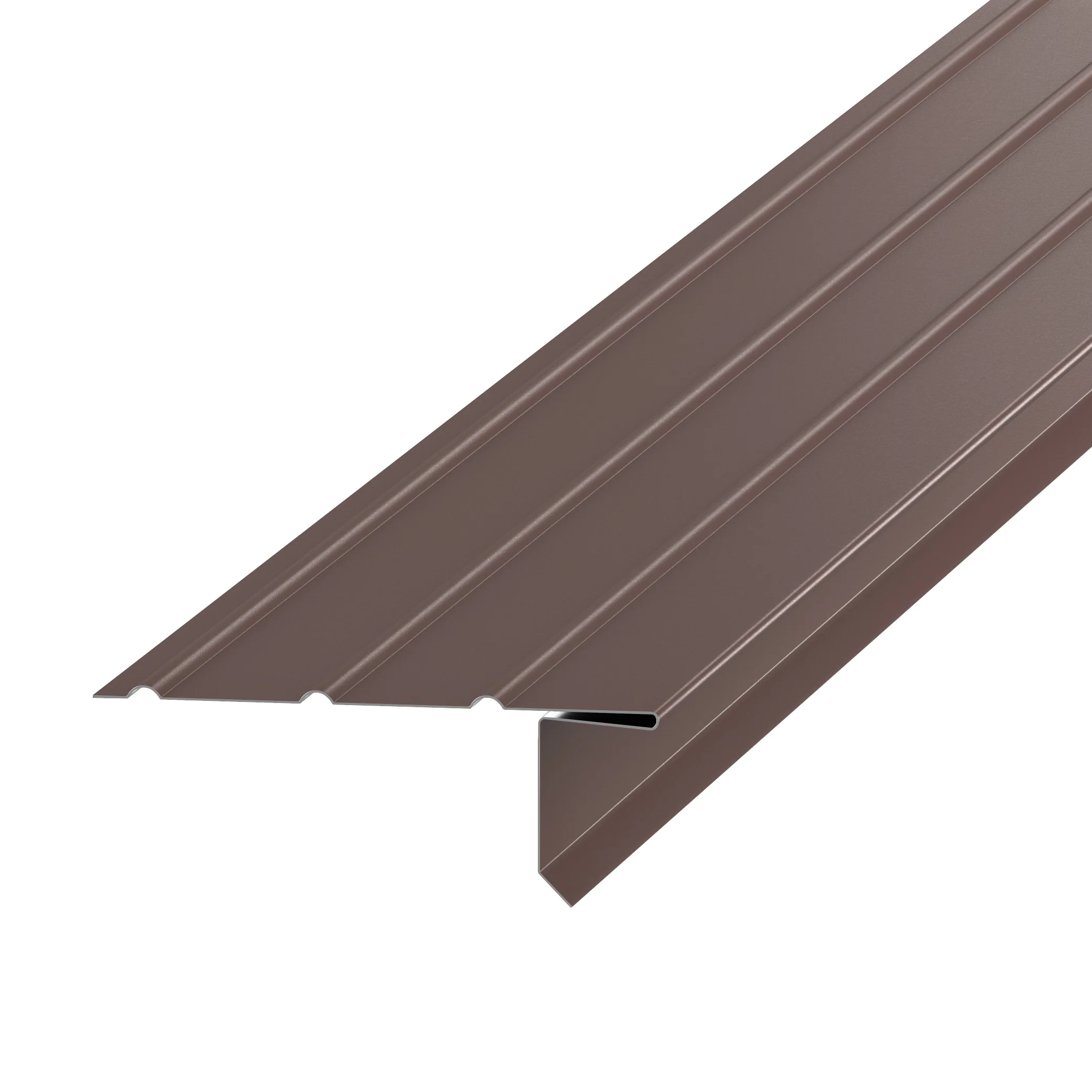 Amerimax F5 Standard Drip Edge, 2.88-in x 10-ft, Brown Aluminum - Image 5