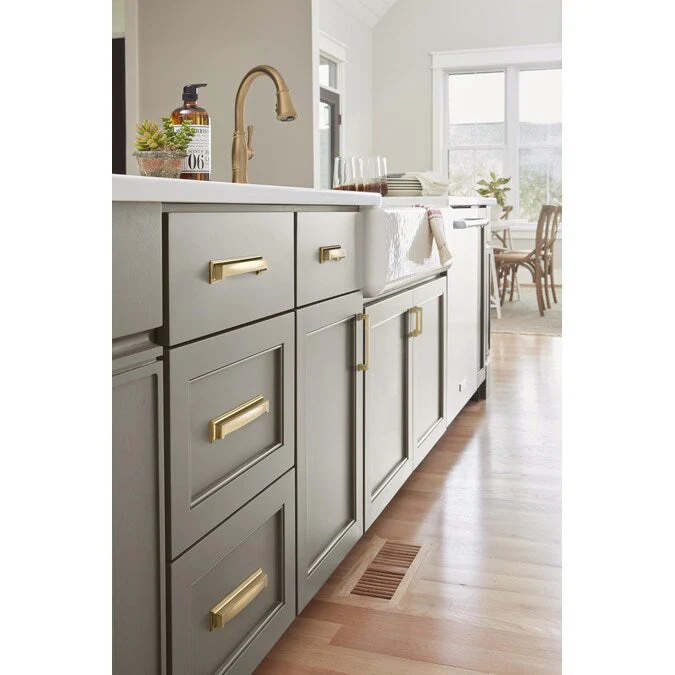 Amerock Appoint (128Mm or 160mm) Center to Center Dual Mount Rectangular Cup Drawer Pull - Image 7