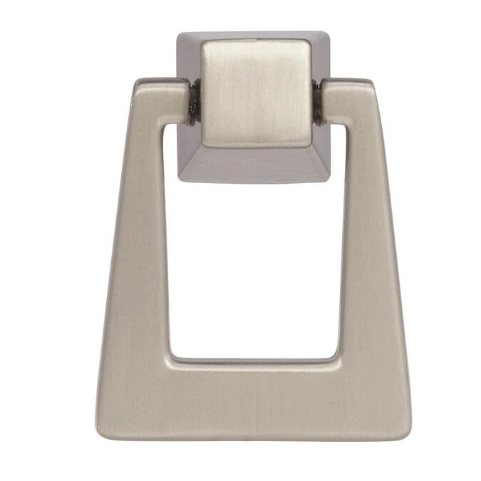 Amerock Blackrock 1-13/16-in (46mm) Center to Center Satin Nickel Triangular Pendant Drawer Pull - Image 6