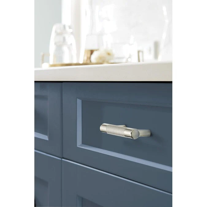 Amerock Esquire 3-in or 3-3/4-in (76Mm or 96mm) Center to Center Dual Mount Cylindrical Bar Drawer Pull - Image 4