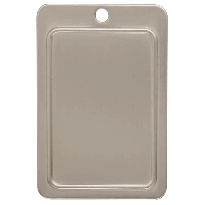 Amerock Essential'Z 5-1/16-in (128mm) Center to Center Satin Nickel Arch Bar Drawer Pull - Image 5