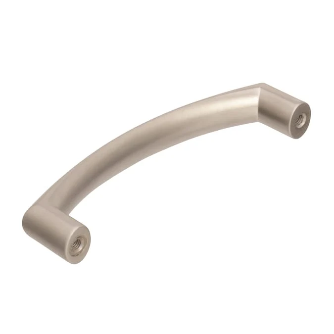 Amerock Essential'Z 6-5/16-in (160mm) Center to Center Satin Nickel Matte Arch Handle Drawer Pull - Image 3