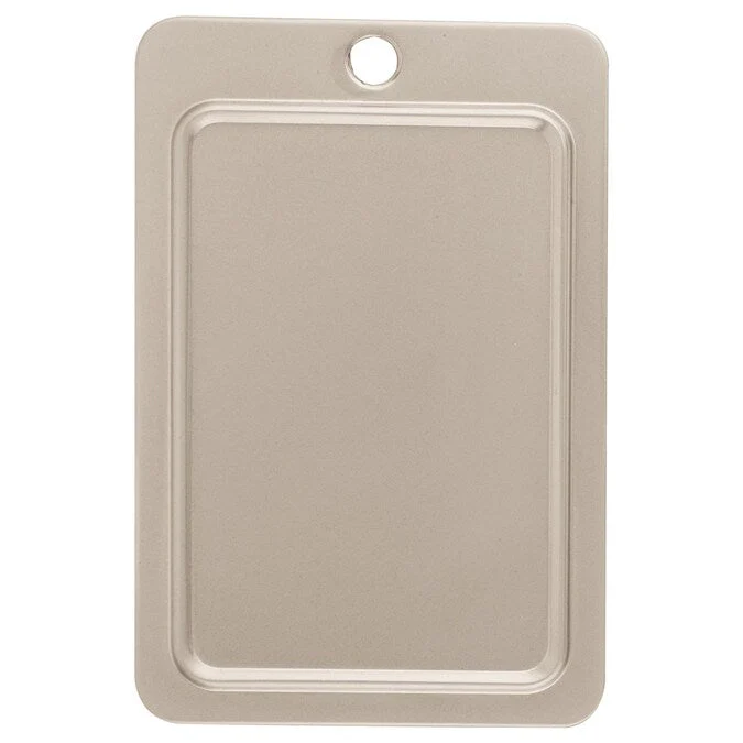 Amerock Essential'Z 6-5/16-in (160mm) Center to Center Satin Nickel Matte Arch Handle Drawer Pull - Image 6