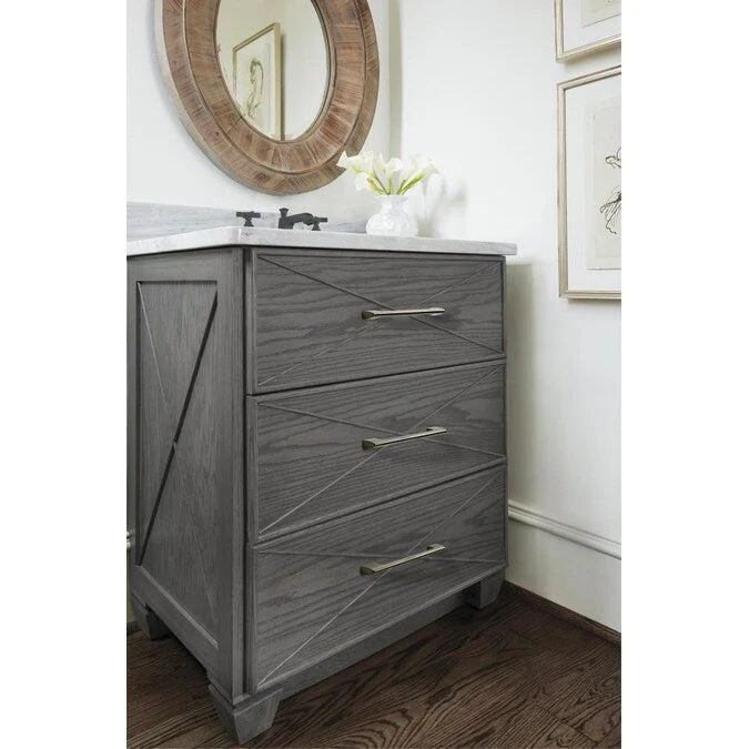 Amerock Riva (76mm) Center to Center Rectangular Bar Drawer Pull - Image 4
