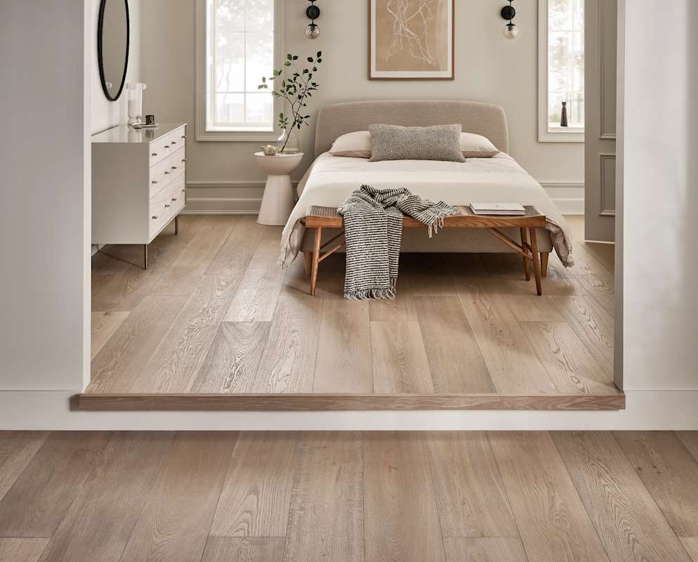 Anderson Tuftex Grand Estate 10-1/4" Wide Wire Brushed Engineered White Oak Flooring, 11-Ply, 3/4" Thick – Carton (24.62 sq ft) - Image 8