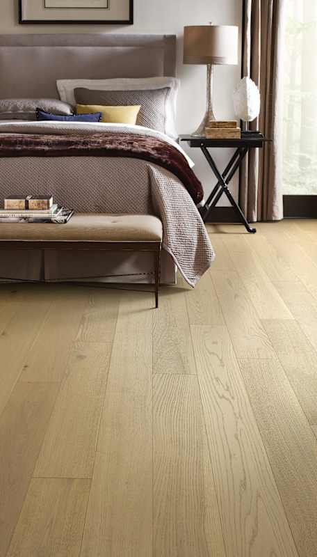 Anderson Tuftex Noble Hall 7" Wire Brushed Engineered White Oak Hardwood Flooring, 1/2" Thick, 7-Ply — 27.59 SF/Carton - Image 4