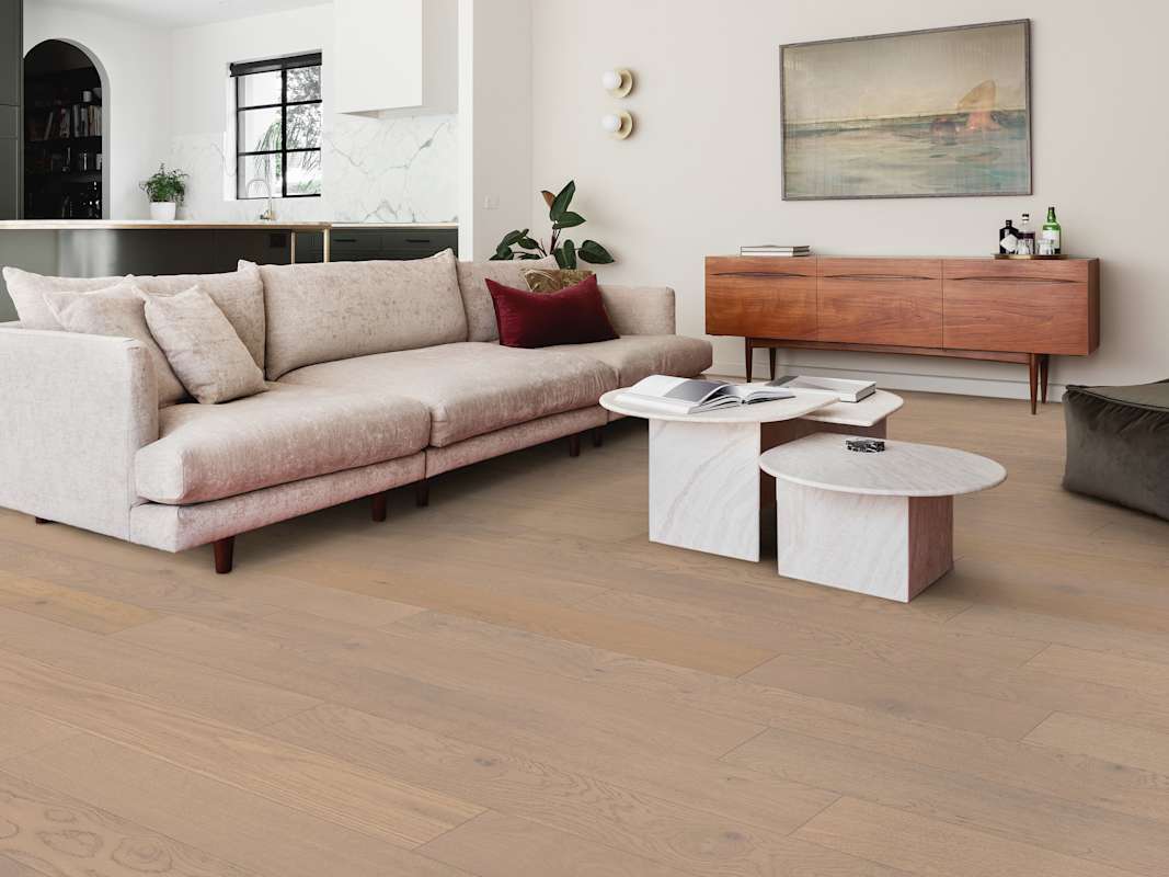 Anderson Tuftex Noble Hall 7" Wire Brushed Engineered White Oak Hardwood Flooring, 1/2" Thick, 7-Ply — 27.59 SF/Carton - Image 8