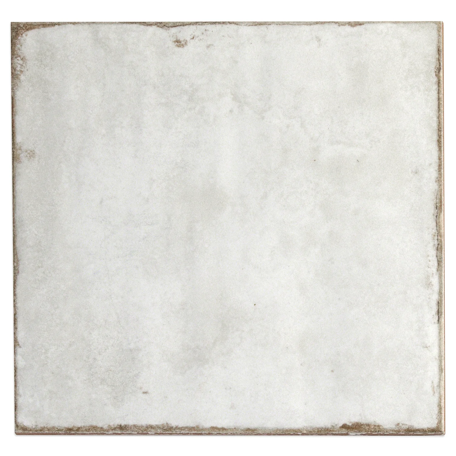 Angela Harris Dunmore Blanco 8x8 Polished White Ceramic Wall Tile - Image 3