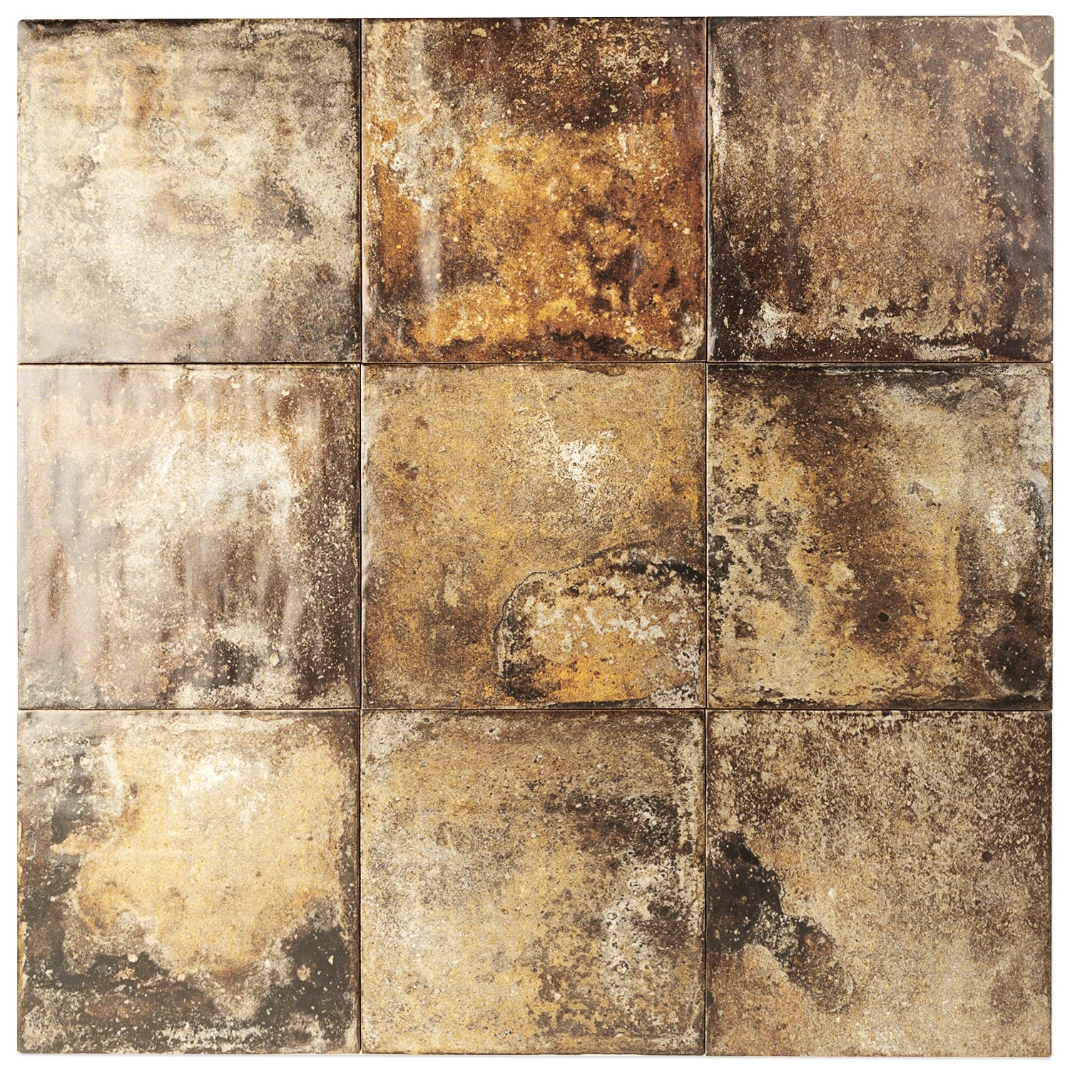 Angela Harris Dunmore Cotto Brown 8x8 Matte Ceramic Tile - Lux Tile - Image 2