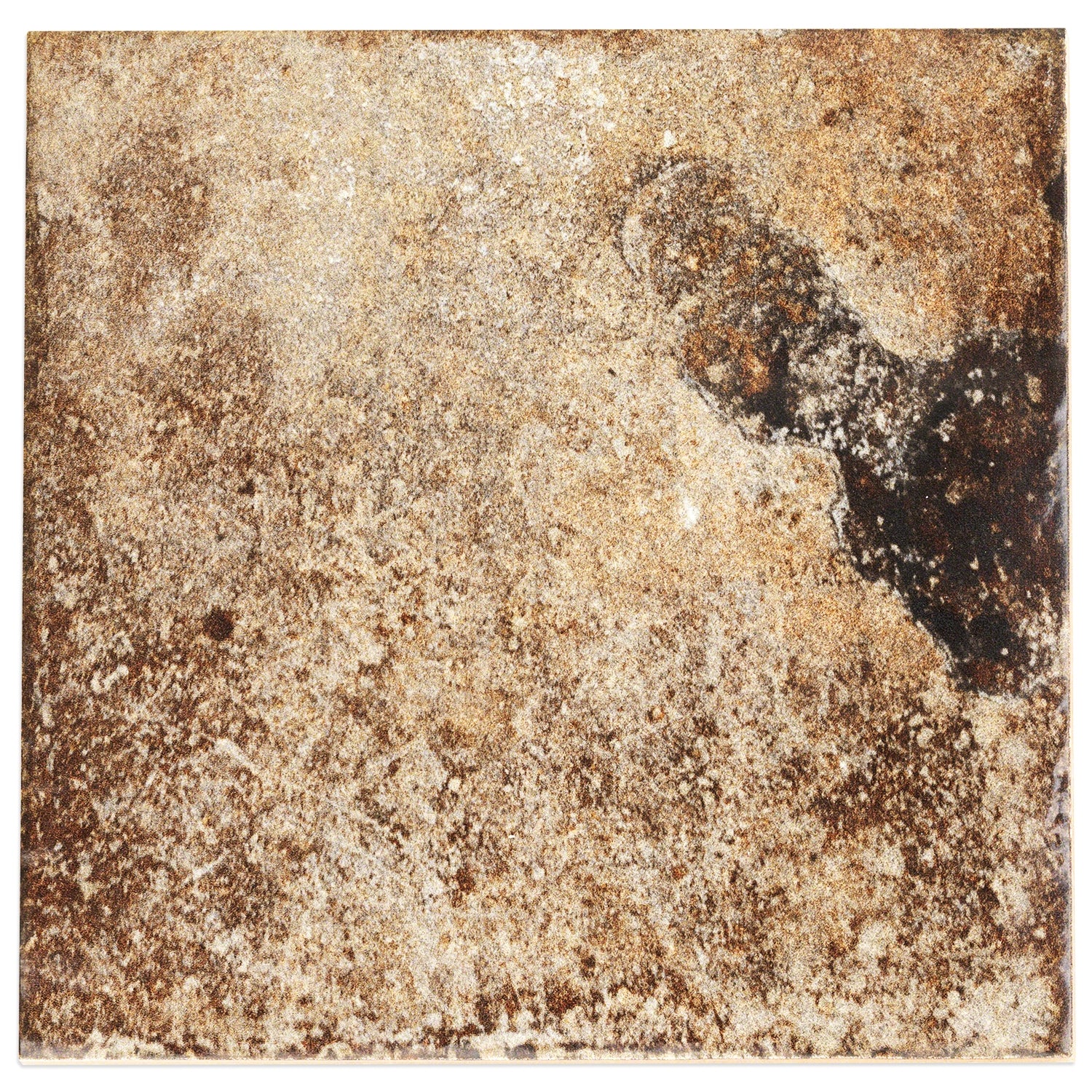 Angela Harris Dunmore Cotto Brown 8x8 Matte Ceramic Tile - Lux Tile - Image 3