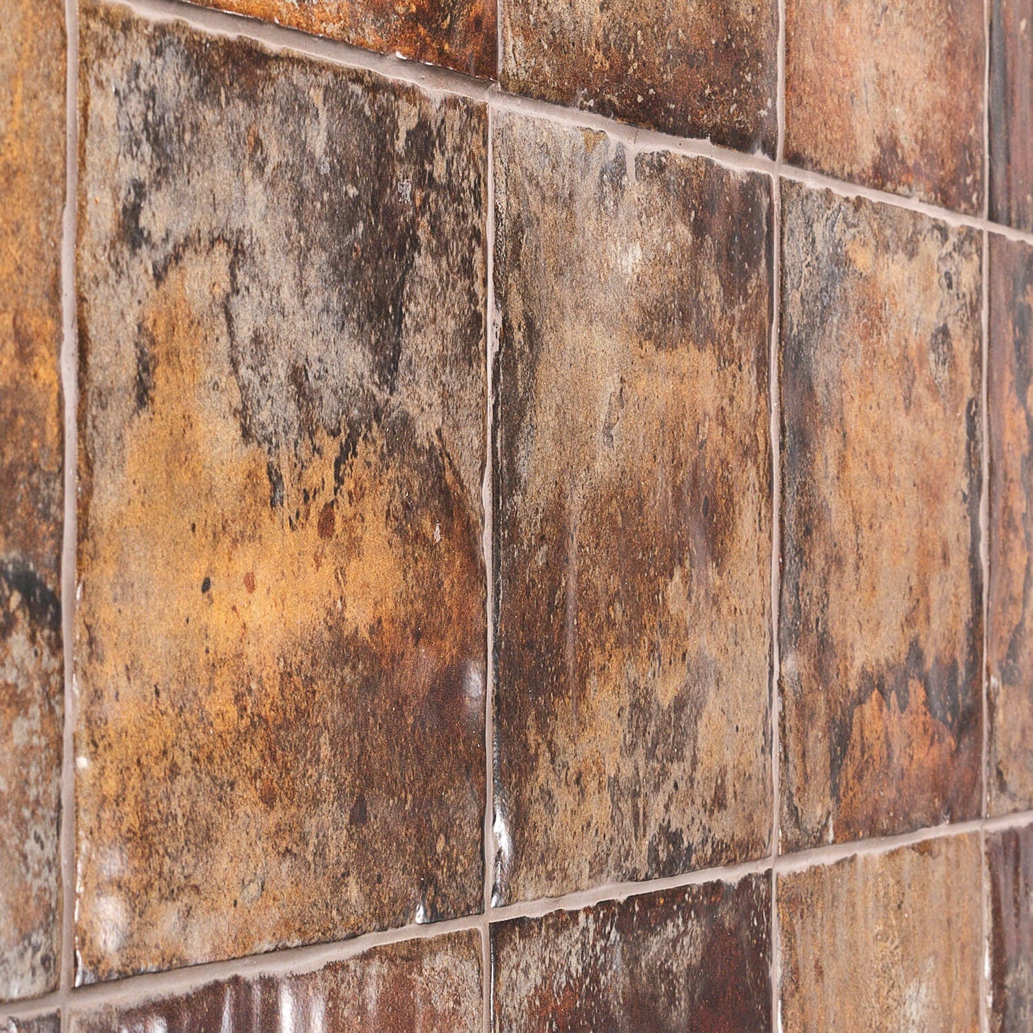 Angela Harris Dunmore Cotto Brown 8x8 Matte Ceramic Tile - Lux Tile - Image 5