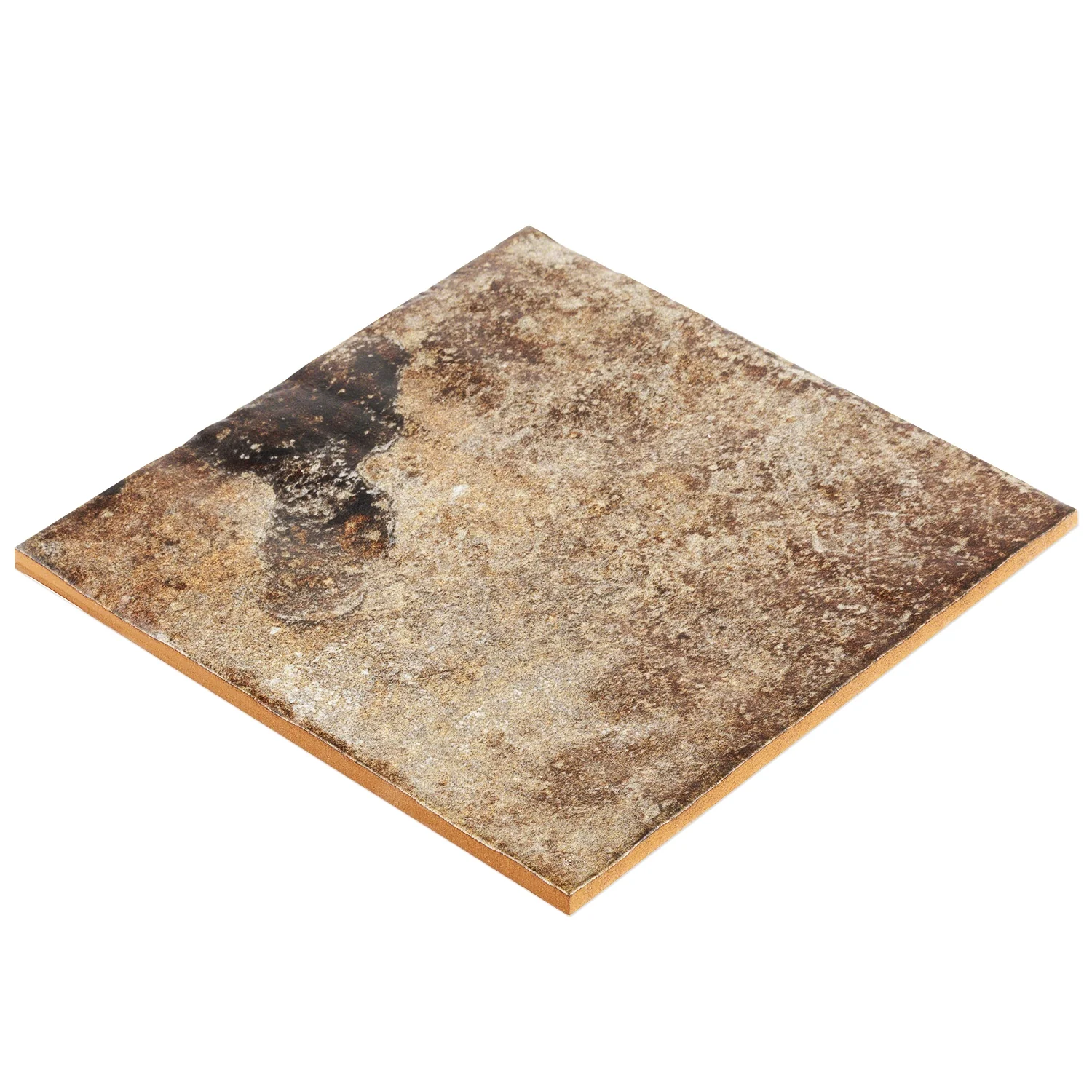 Angela Harris Dunmore Cotto Brown 8x8 Matte Ceramic Tile - Lux Tile - Image 7