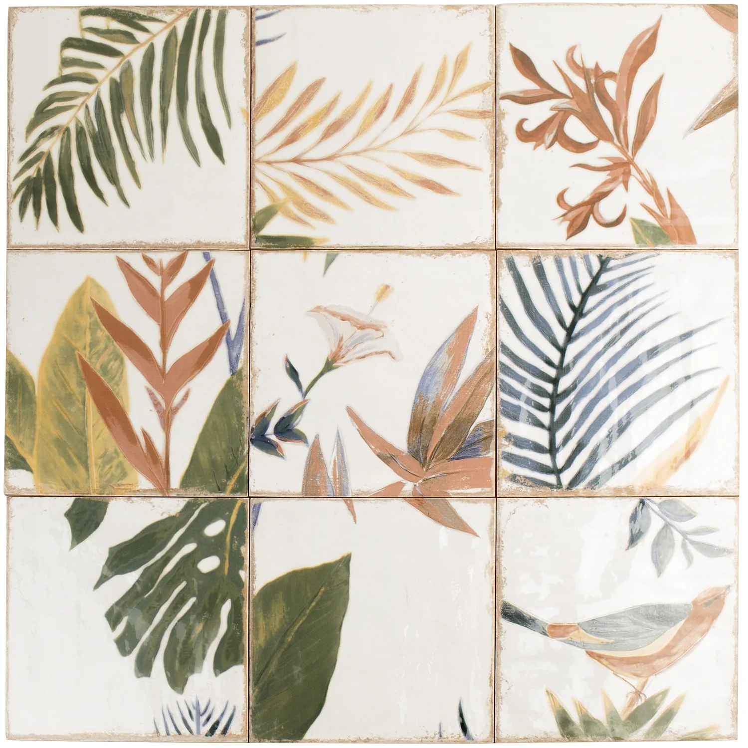 Angela Harris Dunmore Sonata Decor 8x8 Polished Ceramic Wall Tile - Image 4