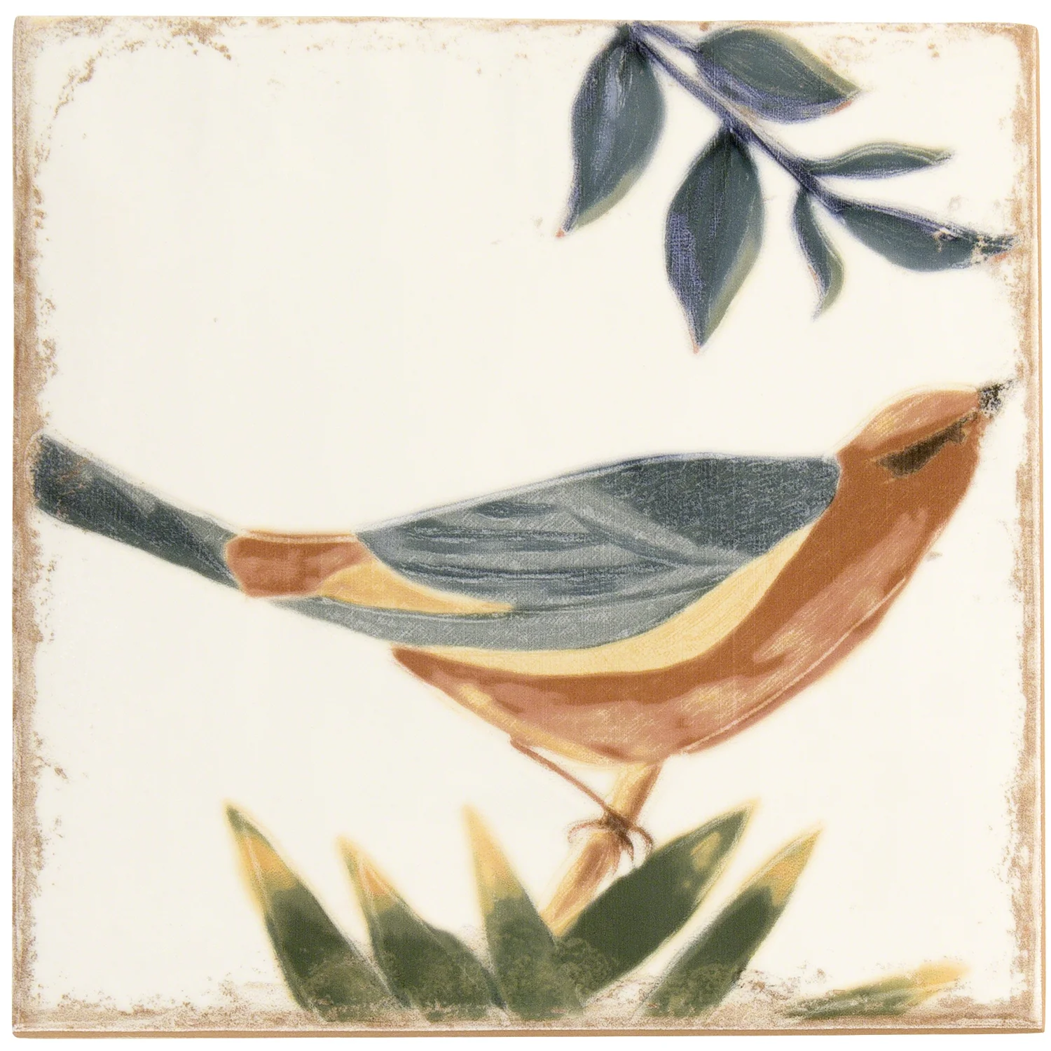 Angela Harris Dunmore Sonata Decor 8x8 Polished Ceramic Wall Tile - Image 5