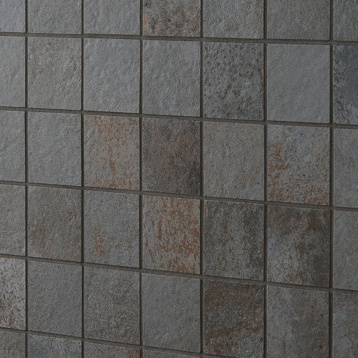 Angela Harris Flatiron Graphite Gray 2x2 Matte Porcelain Mosaic Tile - Image 5