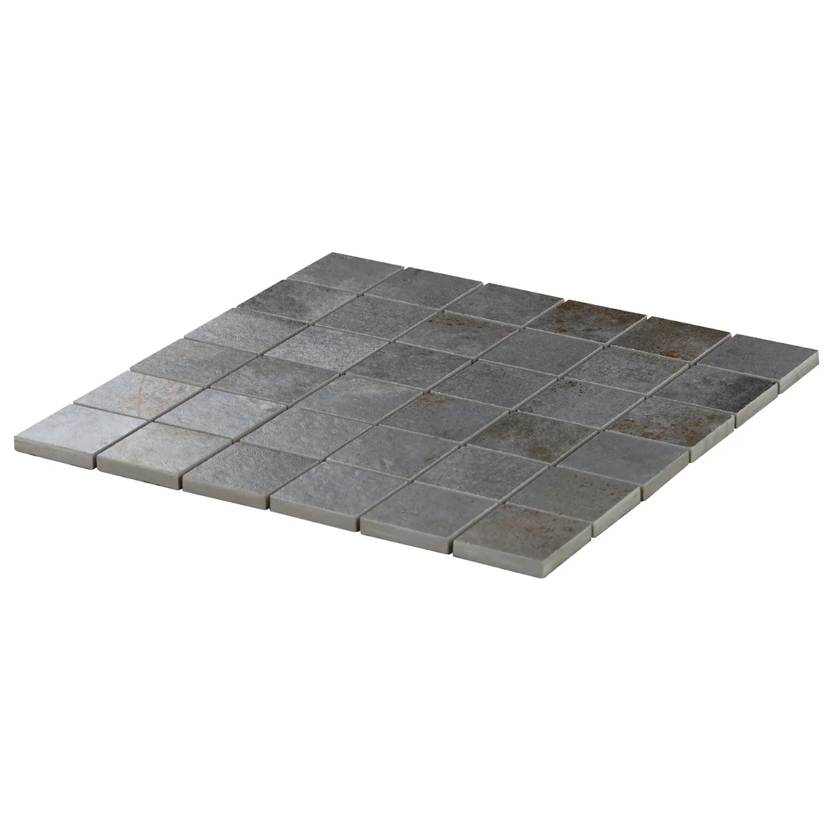 Angela Harris Flatiron Graphite Gray 2x2 Matte Porcelain Mosaic Tile - Image 8