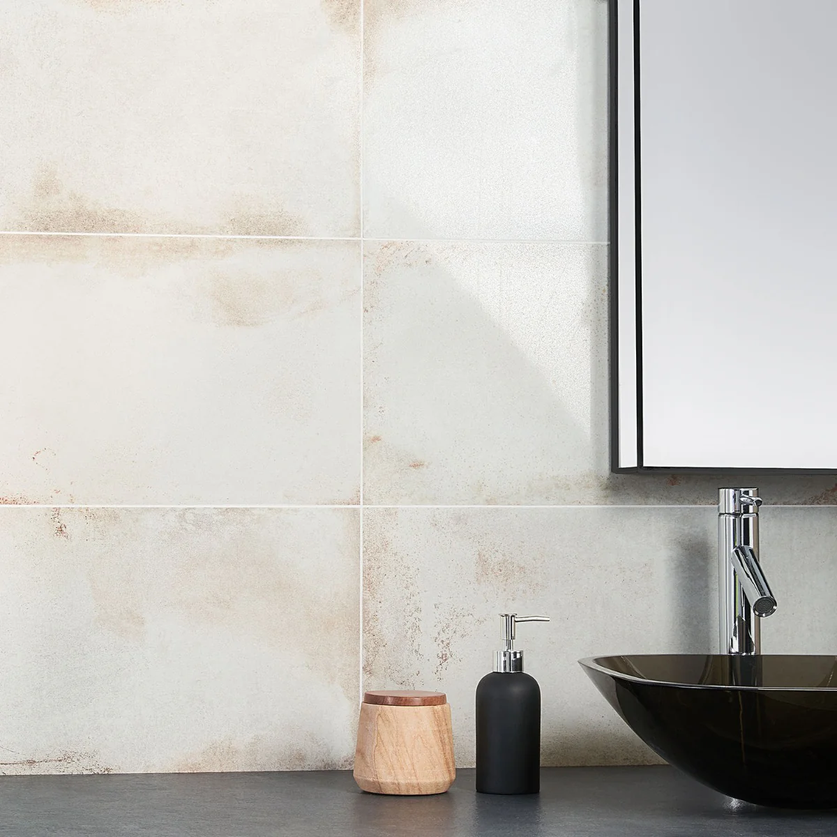 Angela Harris Flatiron White 12x24 Semi-Polished Porcelain Tile - Image 4