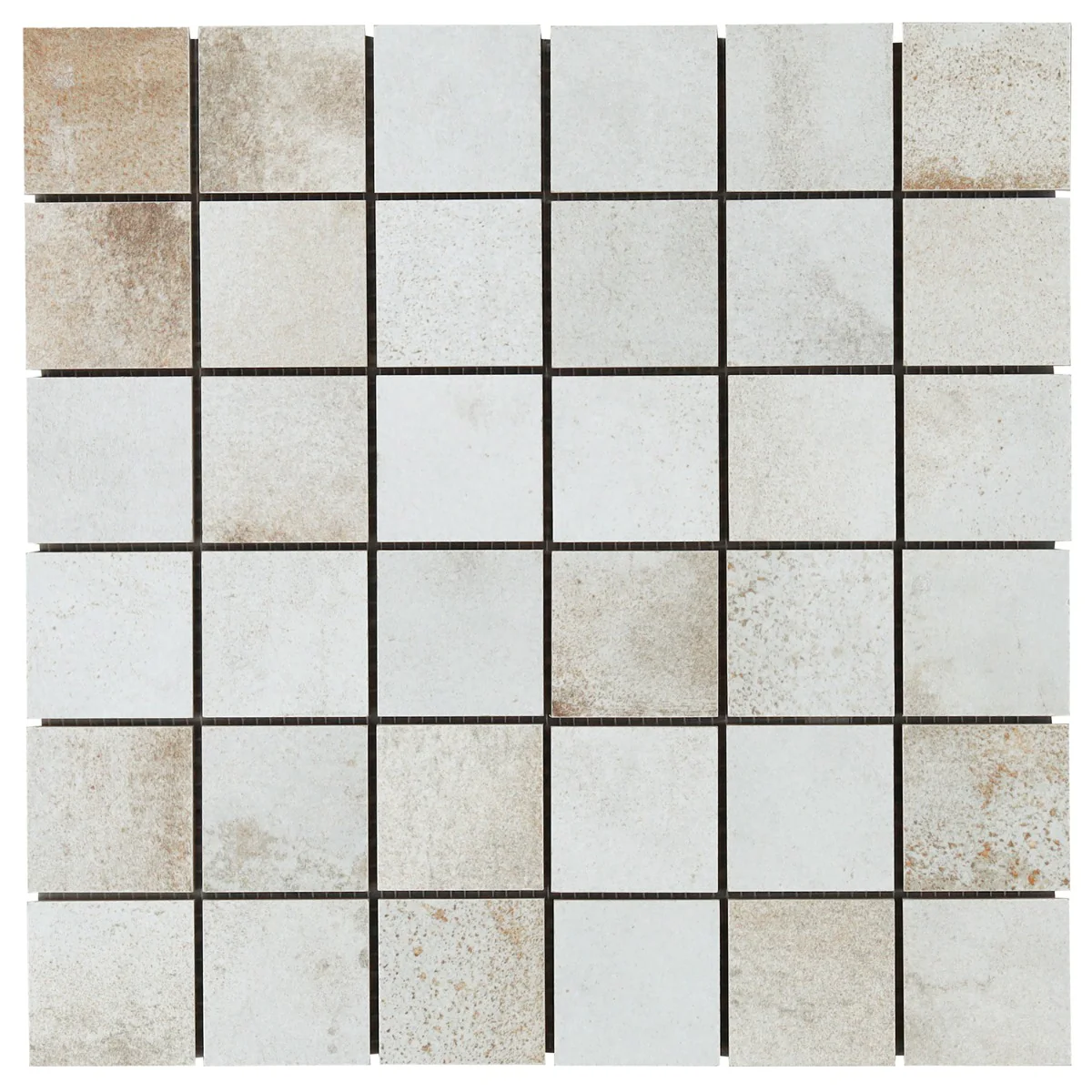 Angela Harris Flatiron White 2x2 Matte Porcelain Mosaic Tile - Image 5
