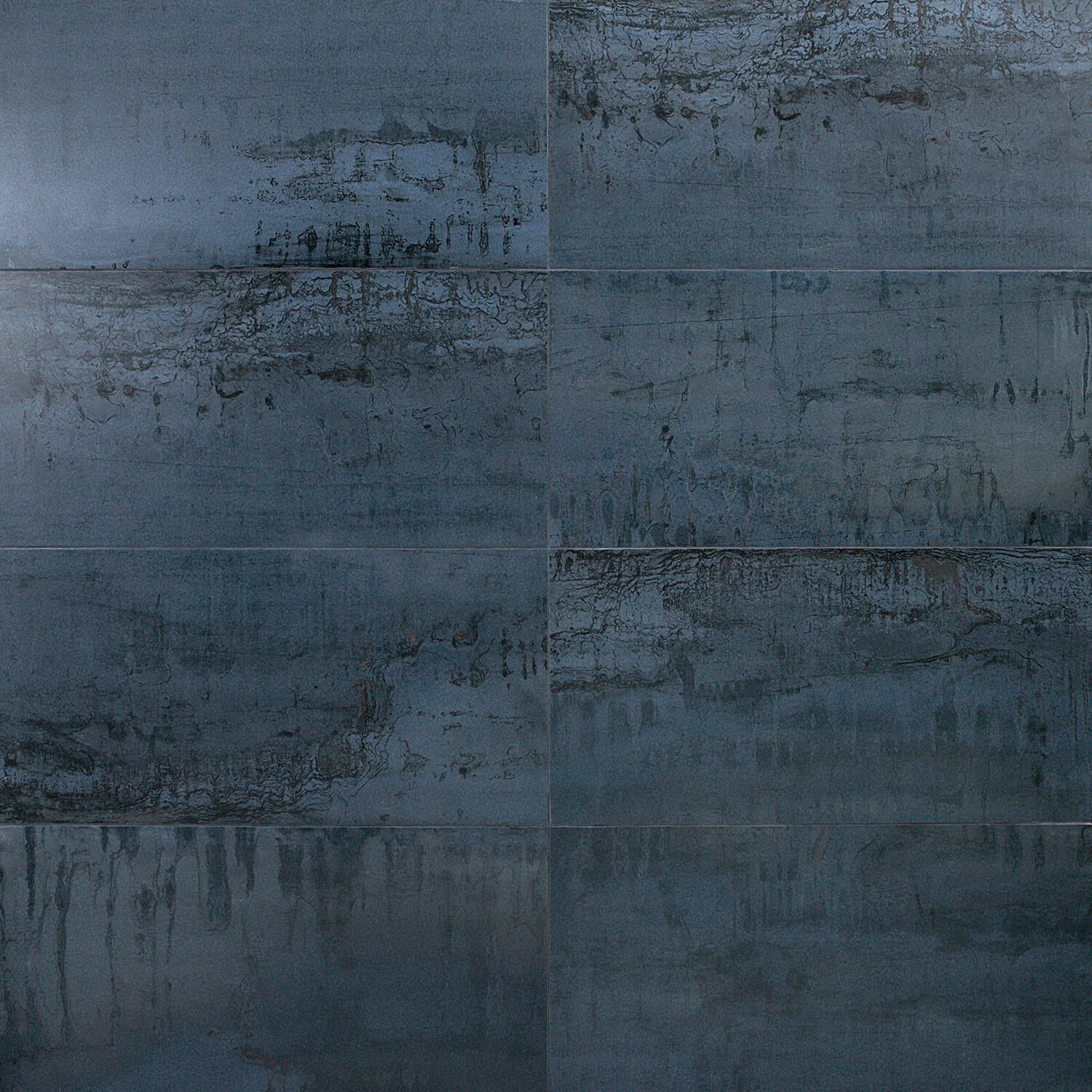 Angela Harris Inspira Metallic Blue 12x24 Matte Porcelain Tile - Image 2