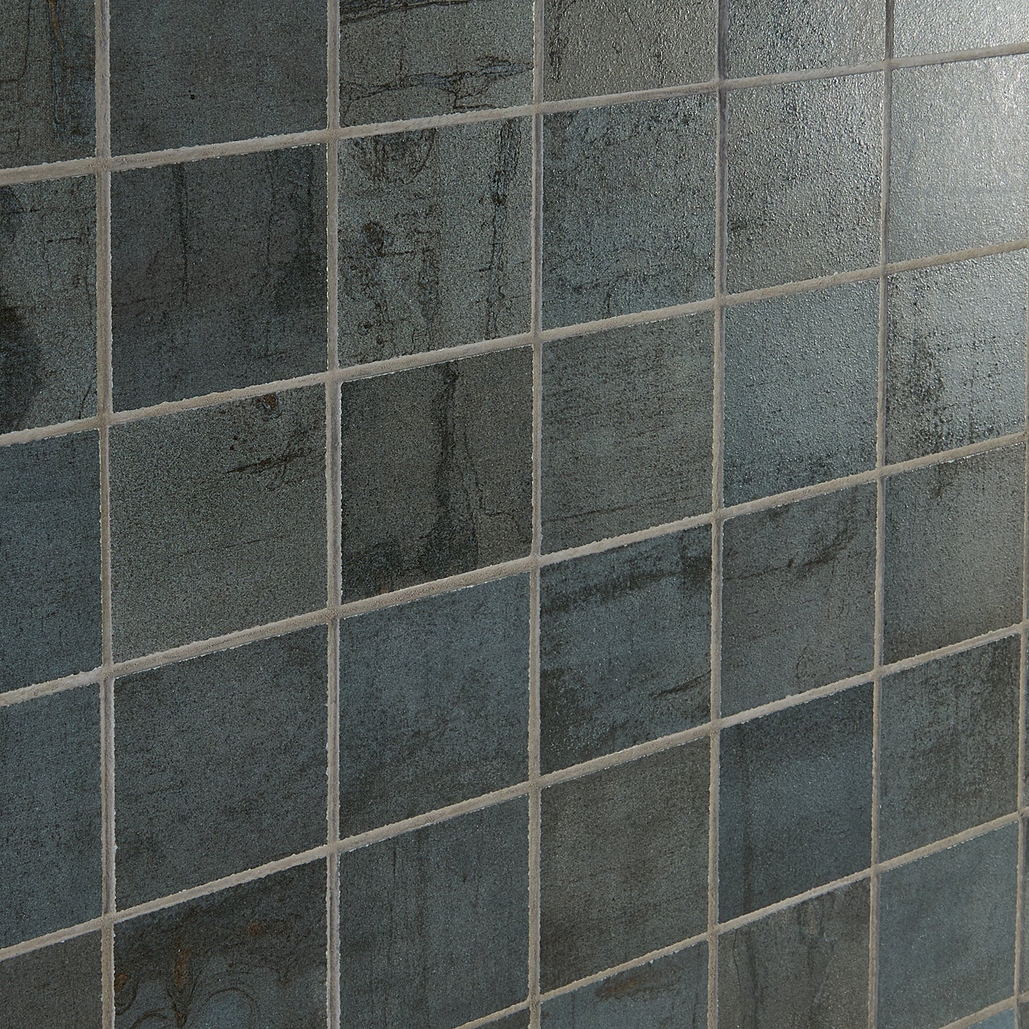Angela Harris Metallic Blue Matte Porcelain Mosaic Tile 2x2 - Image 5