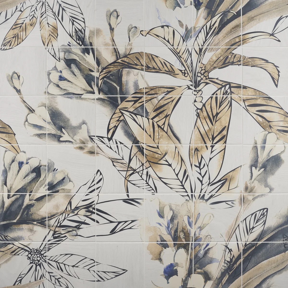 Angela Harris Wilder Autumn Mural 8x8 Matte Porcelain Tile - Image 8