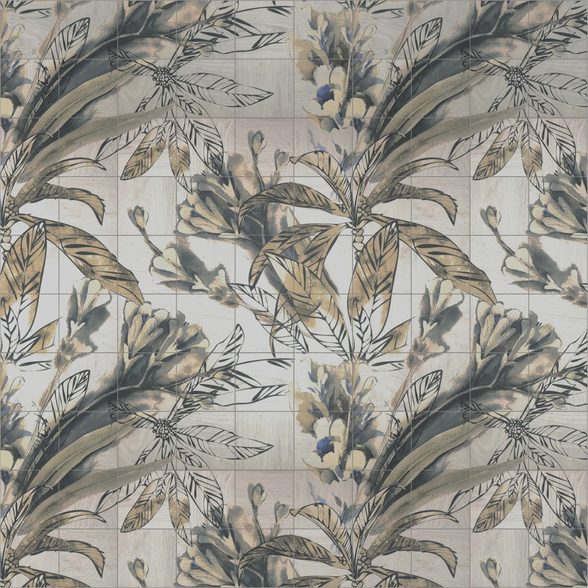 Angela Harris Wilder Autumn Mural 8x8 Matte Porcelain Tile - Image 9