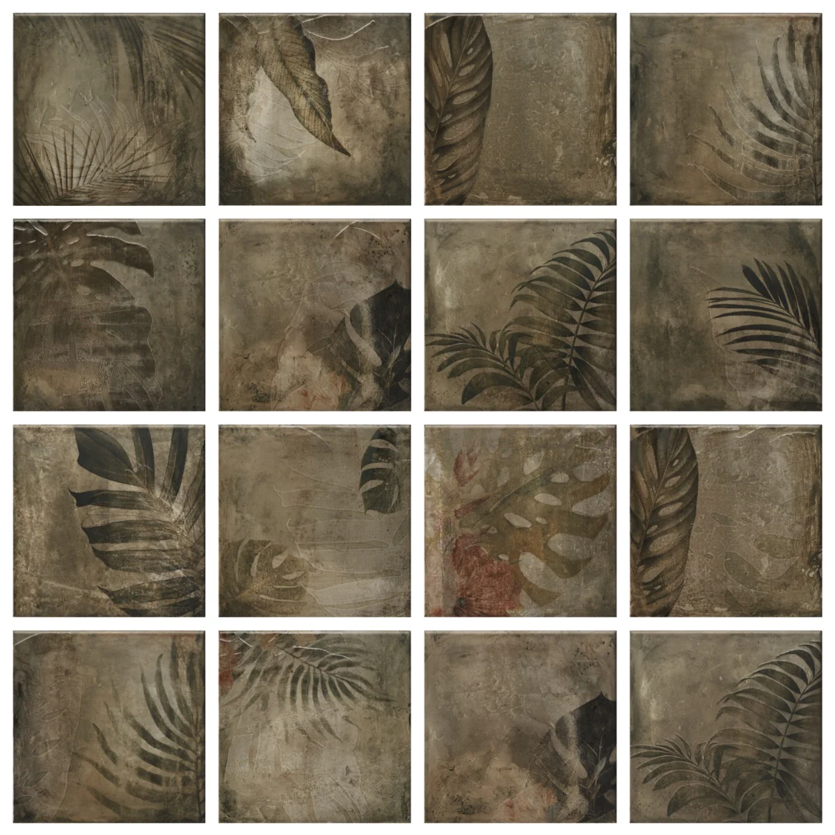 Angela Harris Wilder Dark Deco 8x8 Matte Ceramic Tile - Image 3