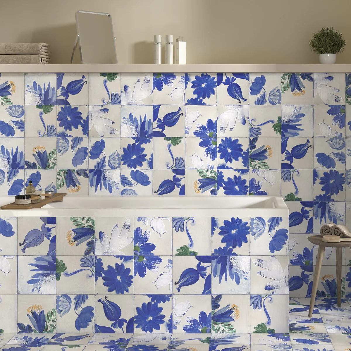 Angela Harris Wilder Portobella Decor 8x8 Mural Matte Porcelain Tile - Image 8